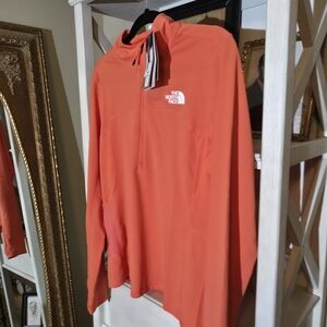 The North Face Orange Pullover Hoodie